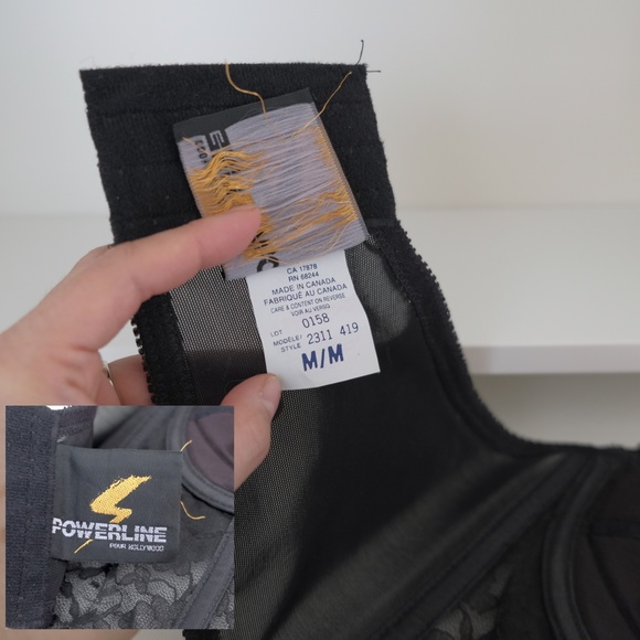 Bustier - Black w/ sequin + lace - Picture 7 of 8